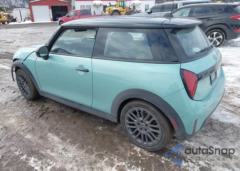 2025 Mini Hardtop Cooper from USA, damaged, VIN WMW13GD01S2W58476